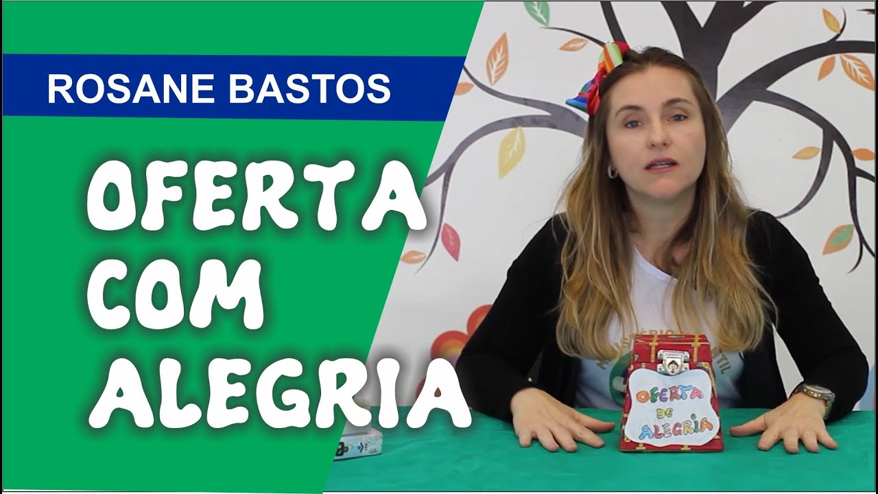 Oferta com alegria - Ministério Infantil - 21/06/2020