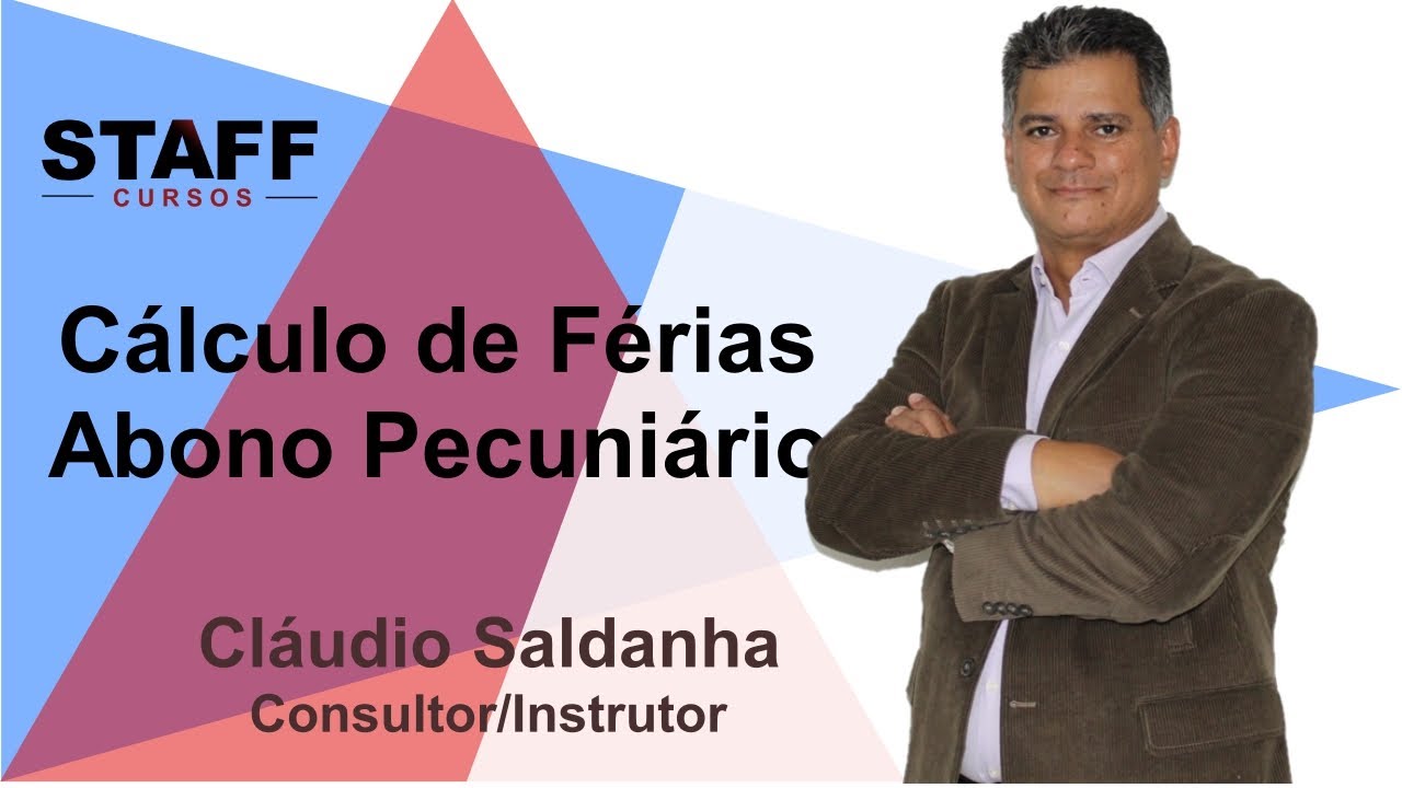 FÉRIAS   Cálculo 20 dias com Abono Pecuniário - Sem Média