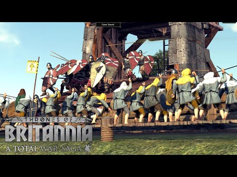 ATTACK THE IRISH CITY!! | THONES OF BRITANNIA | SHIELDWALL MOD