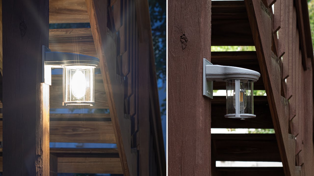Video 1 Watch A Video About the Coach LED Solar Outdoor Wall Lantern