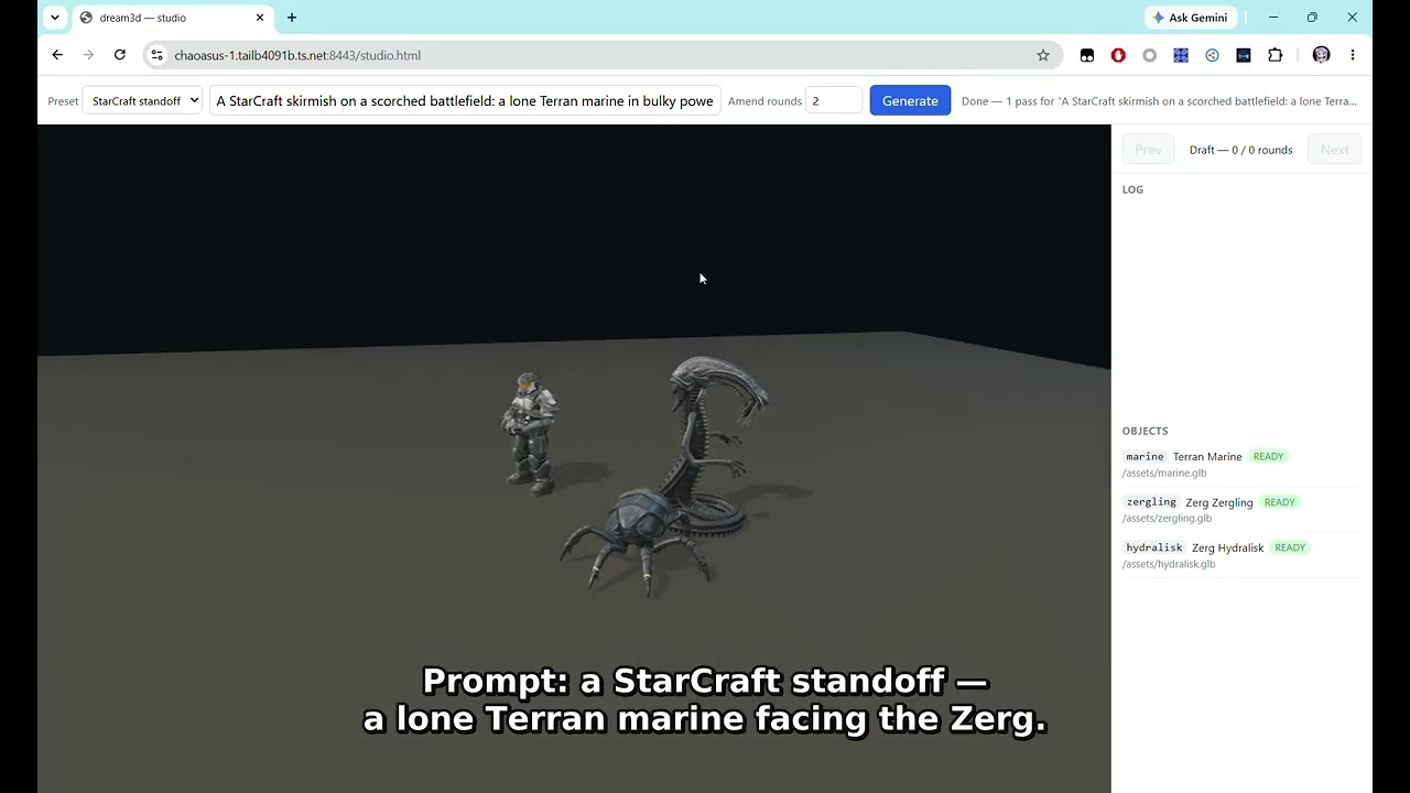 dream3d project preview