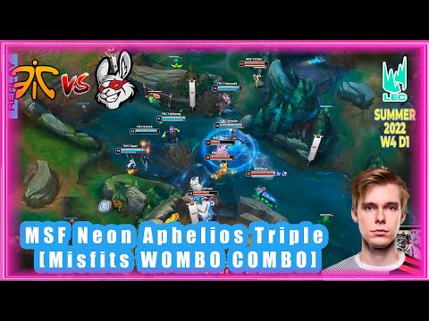 MSF Neon Aphelios Triple [Misfits WOMBO COMBO] 😤