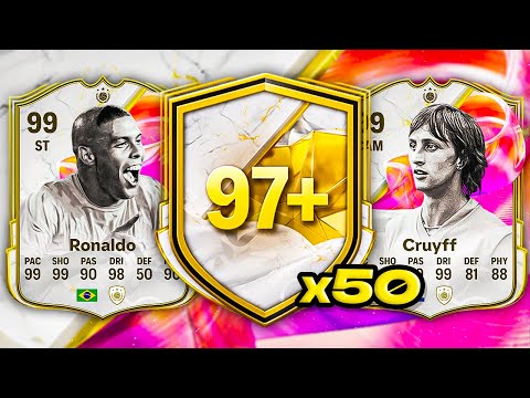 50x 97+ ICON PLAYER PICKS! 😱 FC 25 Ultimate Team