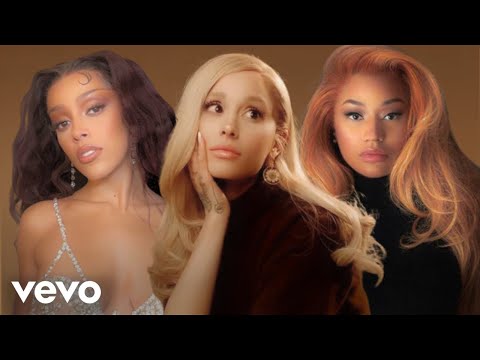 Ariana Grande - the boy is mine (ft. Doja Cat & Nicki Minaj) (Official Mashup Visualizer)
