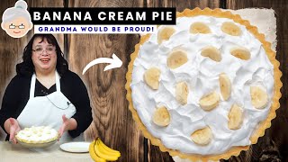 Banana Cream Pie Recipe – Grandma Would Be Proud! 🥧🍌