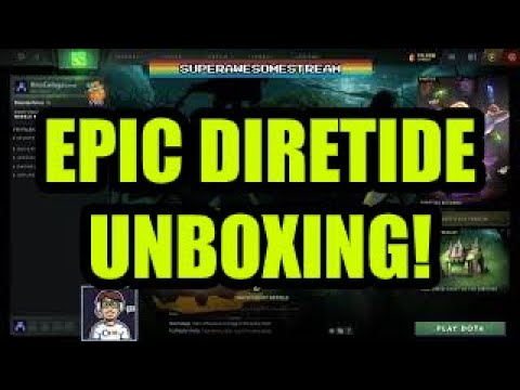 Massive Diretide 2020 Unboxing! (Epic Drops!)