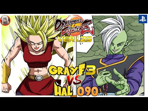 DBFZ grayF3 vs HAL_090 - Crazy fights! - Ver 1.29