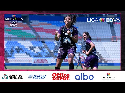 Gol de V. Salazar | Atlas 3 - 1 Pachuca | LigaBBVAMXFemenil | Guard1anes 2021 4tos VUELTA