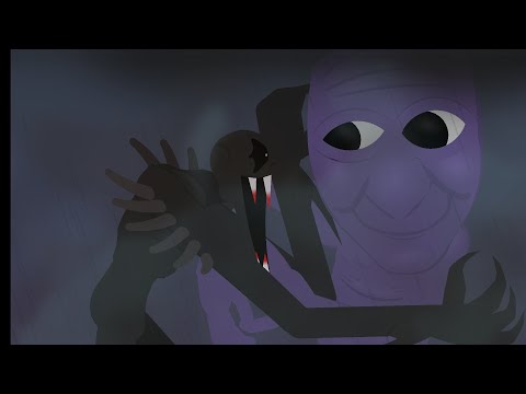 Ao Oni VS Fogborn //Pillar Chase 2 Animation//