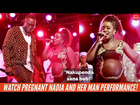 WATCH PREGNANT NADIA MUKAMI OTSTANDING PERFORMANCE WITH ARROW BWOY BEFORE THE PROPOSAL❤️❤️💍