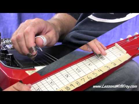 C6 Lap Steel Lessons - Intro to Hawaiian Vamps - (aka Turnarounds)