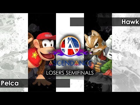 Smash 4: Pelca (Diddy Kong/Fox) V Hawk (Fox) - Ascendance 84 Tournament SSB4