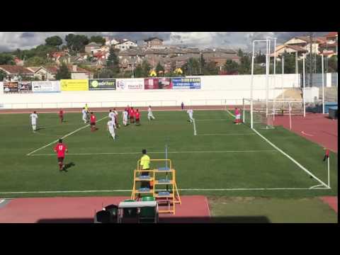 Josemi Cerro marca el 1 a 0 contra el Yébenes