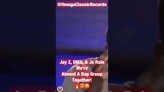 Jay Z, DMX, &amp; Ja Rule Were Almost A Rap Group TOGETHER! 🤯😵🔥 #shorts
