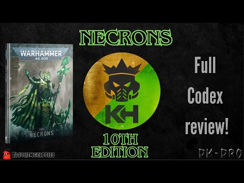 NEW NECRONS sind wieder zurück! Codex Review 10th Edition [GER] Warhammer 40k Ramses & Berades