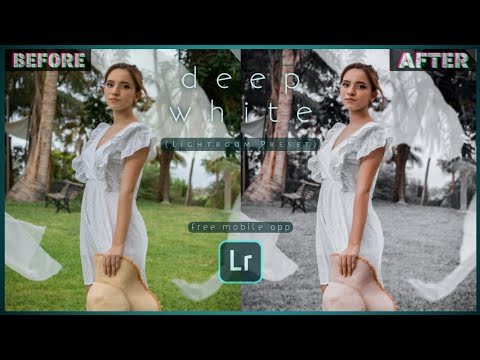 Lightroom Mobile | Mobile Photo Editing Tutorial 13 | deep white | Kvisn Zein