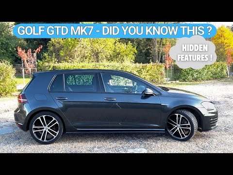 VW Golf GTD - hidden features and ONE that could get you out of trouble!