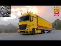 ETS2 Mods Mercedes Benz MP5 Realistic Driving Snowymoon Ultra Graphics
