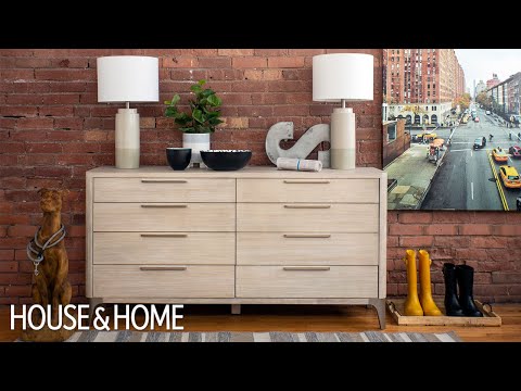 Part of a video titled Decorating Tips: The One Dresser You Can't Live Without - YouTube
