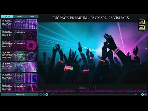 BigPack Premium -  Pack 597 -  23 Visuals