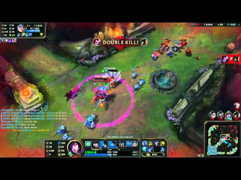 LoL - Full Game with Ahri APC Support