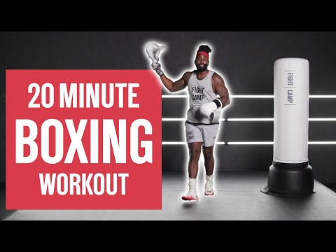 Burn Fat and Learn Boxing: 4 Round Punching Bag Workout for Beginners