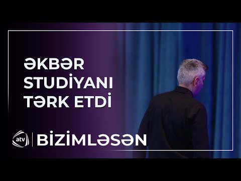 Sənubər xanımın sözlərinə dözə bilməyən Əkbər efiri TƏRK ETDİ