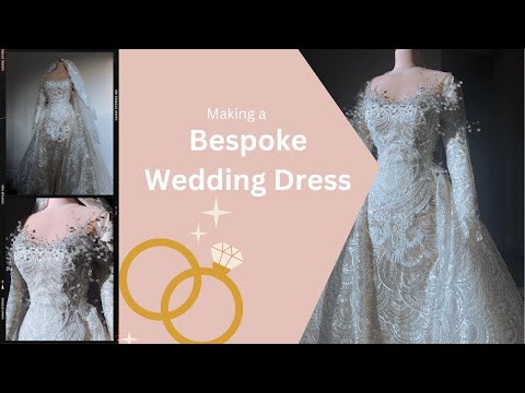 In Under 2 Minutes: Watch This Bride-to-be Get A Bespoke Wedding Dress!