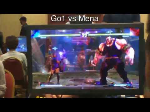 Menard vs Go1: Caba acting like a monkey