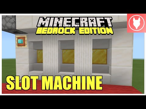 Minecraft Bedrock - Slot Machine Tutorial ( Xbox / PS4 / MCPE / Windows 10 / Switch )