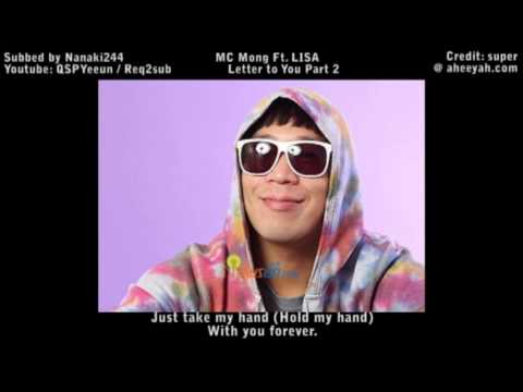 MC Mong - Letter to You Part 2 (LISA ver.) Eng Sub