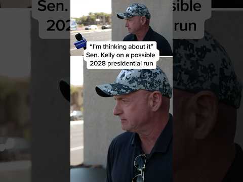 'I'm thinking about it': Sen. Kelly on a possible 2028 presidential run