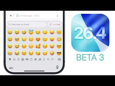 iOS 26.4 Beta 3 Released - What's New?
