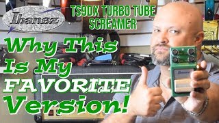 Video thumbnail for Ibanez TS9DX Turbo Tube Screamer:  Why This Is My Favorite Version! by Robert Jackson