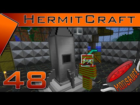 HermitCraft ~ ModSauce ~ Ep 48 ~ Rocket Man!