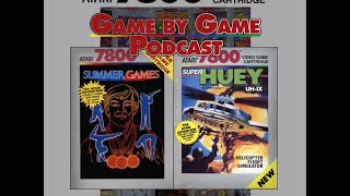 The Atari 7800 Game By Game Podcast Episode 13 – Summer Games & Super Huey