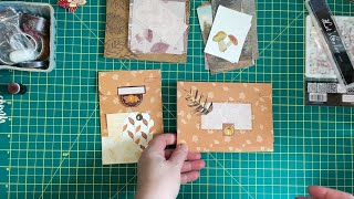 MAKE TWO PROJECTS USING ON 12x12 TUTORIAL | Unboxing Grabie Halloween Subscription Box  #DIY