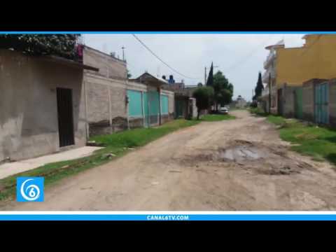 Inseguridad en la calle San Armando de la colonia Nueva San Antonio en Chalco