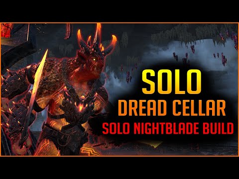 ⭐SOLO Dungeon The Dread Cellar⭐ Solo Nightblade Build, ESO Elder Scrolls Online