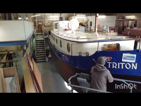 Workshop snapshot - the busy Piper Boats Workshop!