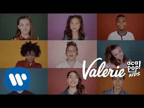 Acapop! KIDS - VALERIE by Mark Ronson ft. Amy Winehouse (Official Music Video)