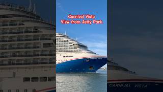 Carnival Vista Sail Away from Port Canaveral Fl 12/19/25