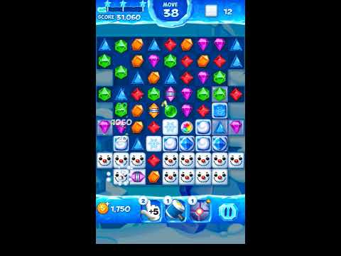 Jewel Pop Mania:Match 3 Puzzle Level 92 ( Jewel Ice Episode ) - Walkthrough ( No Booster )