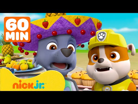 Patrulha Canina | Os Melhores Resgates em Equipe de Rubble e Rocky! com Ryder, Chase e Zuma