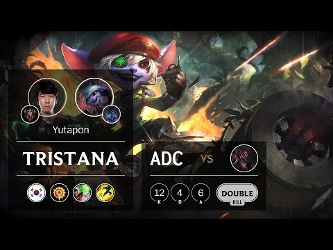 Tristana ADC vs Lucian - KR Grandmaster Patch 9.14