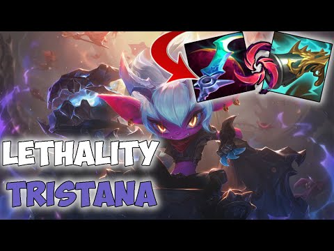 LETHALITY TRISTANA MID IS FREE ELO - League of Legends