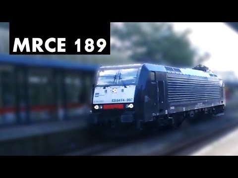 Solo MRCE 189 (ES 64 F4 997) & NS SLT @Rotterdam Alexander