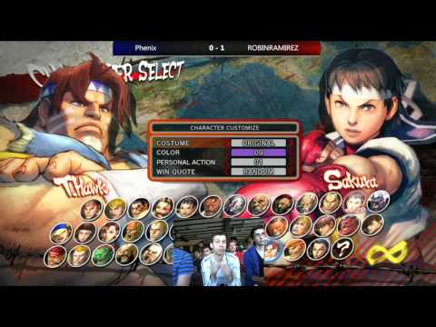 Phenix [THawk] vs ROBINRAMIREZ [Sakura] @ RSD11