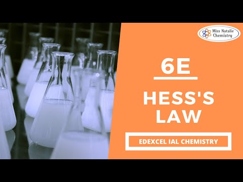 6E Hess's Law - Edexcel IAS Chemistry (Unit 2)
