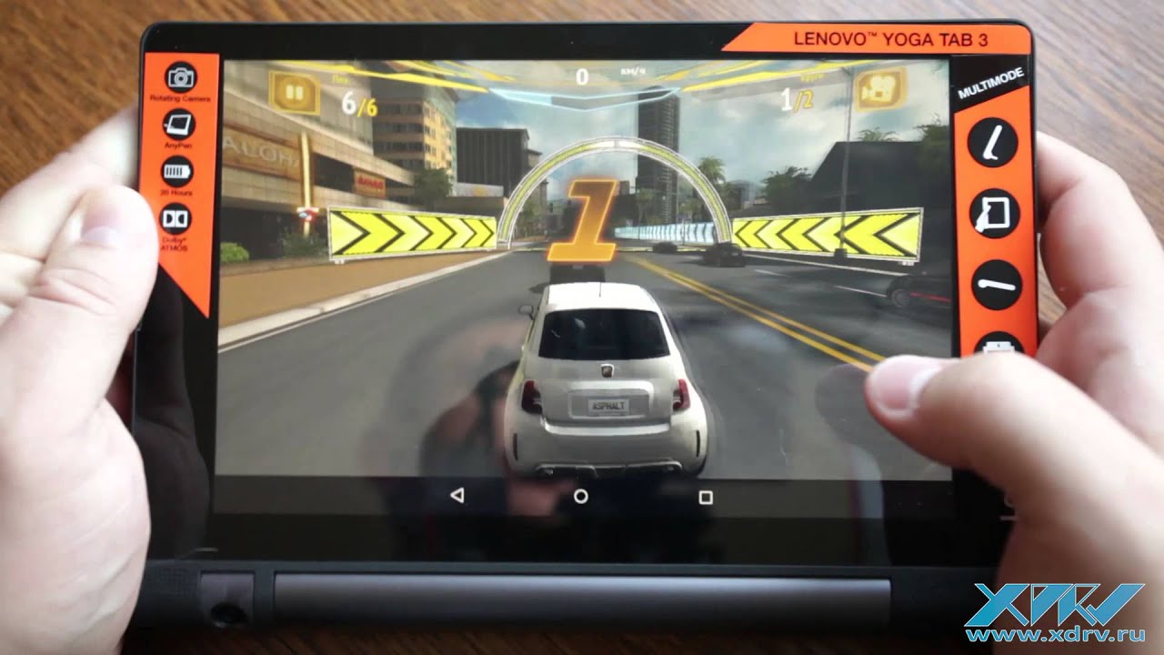 Планшет Lenovo Yoga Tab 3 YT3-X50M (2G/16Gb) LTE Black